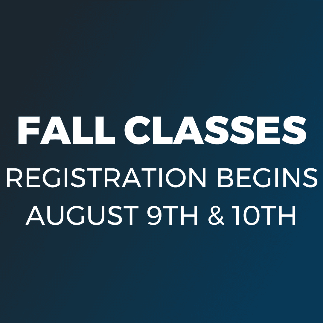Fall Registration - News Flash