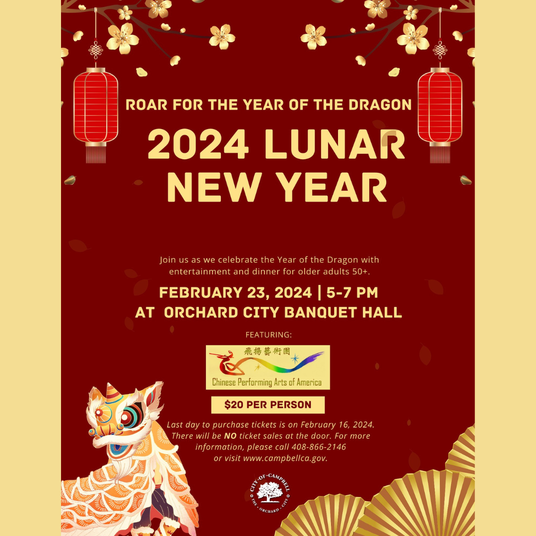Lunar New Year 50+ - February 23rd