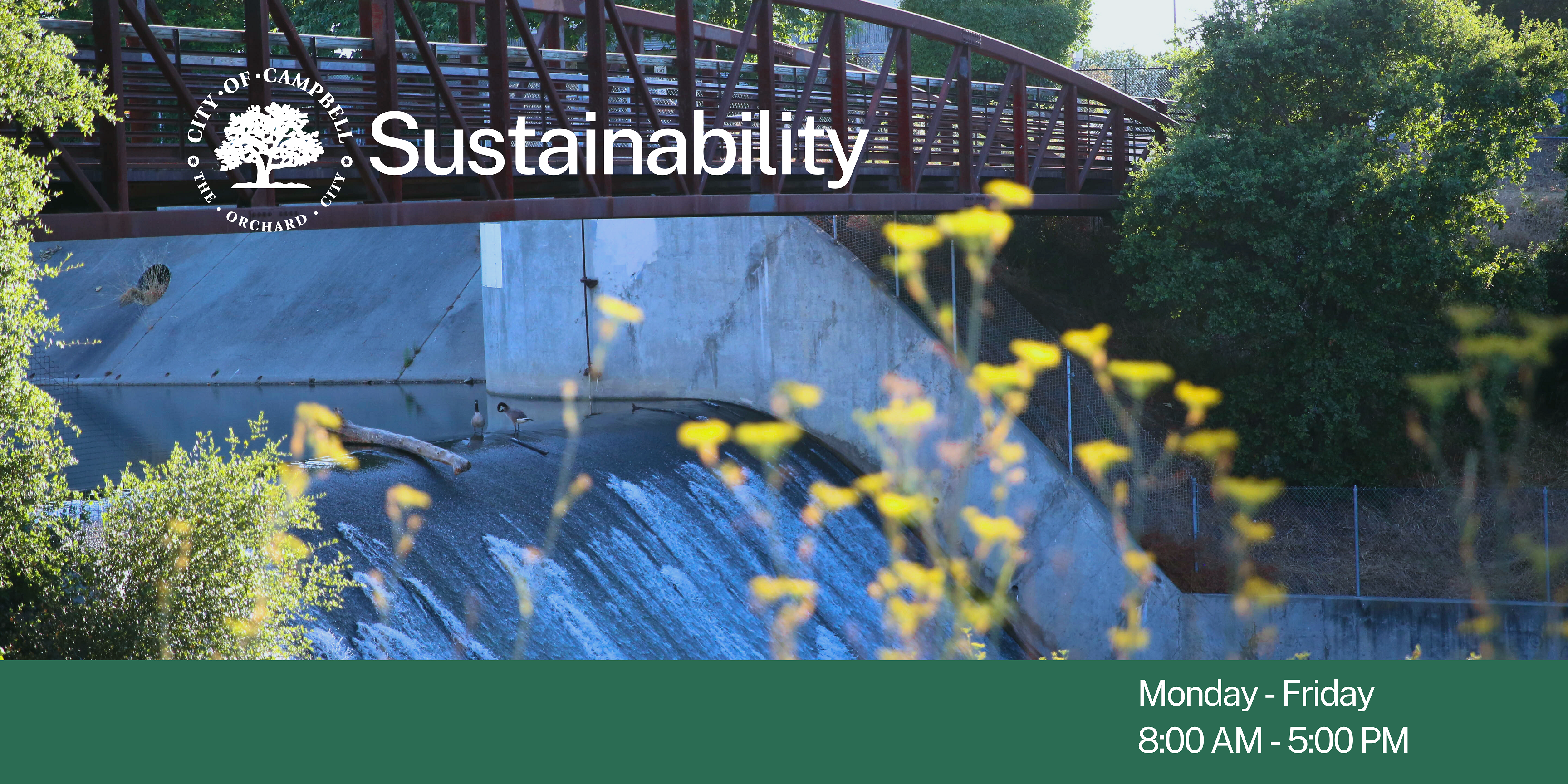 Sustainability Webpage Banner
