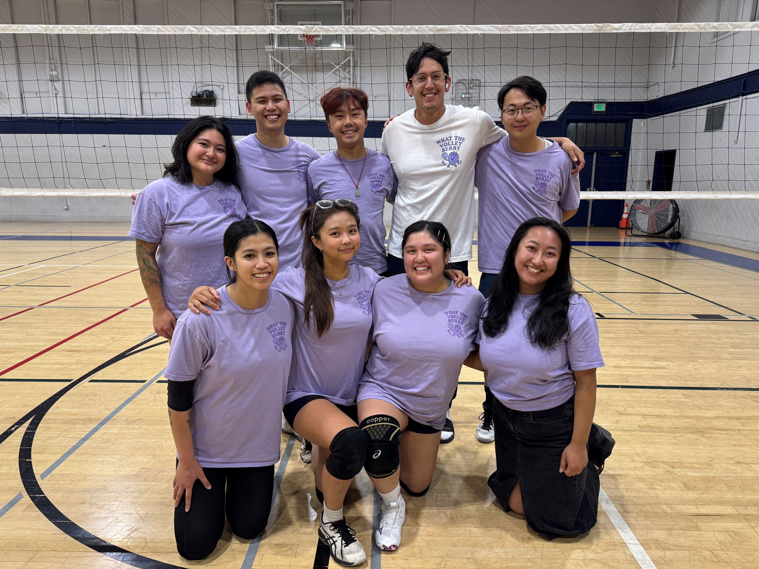 What the Volley Berry Team Photo