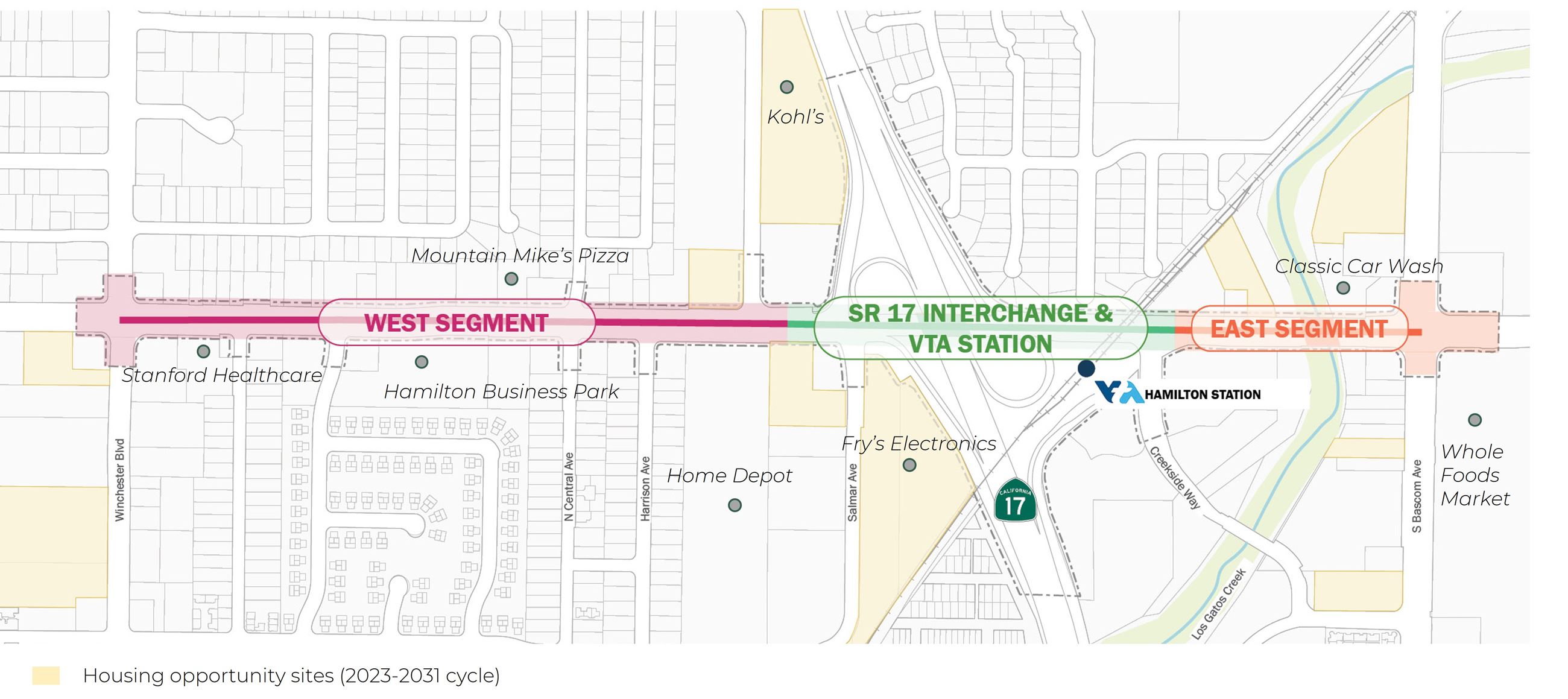Hamilton Ave Study Area